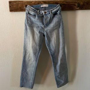 RSQ women’s size 27 high rise light wash straight leg jean